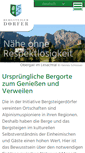 Mobile Screenshot of bergsteigerdoerfer.org
